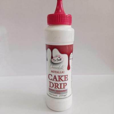 DR GUSTO CAKE DRİP METALİK BORDO