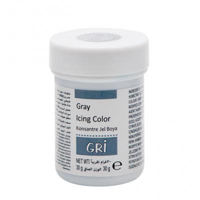 Dr Gusto Jel Gıda Boyası Gri (30 gr)