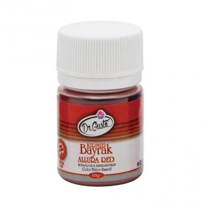 Dr Gusto Su Bazlı Bayrak Kırmızı Toz Gıda Renklendirici 10 gr