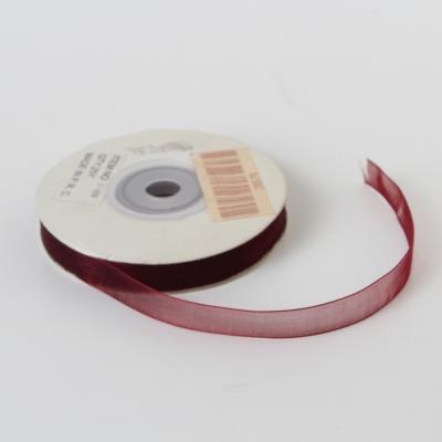 Organze Kurdela Bordo
