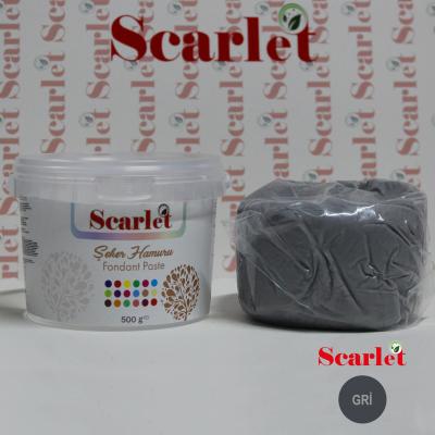 SCARLET GRİ ŞEKER HAMURU (500 GR)