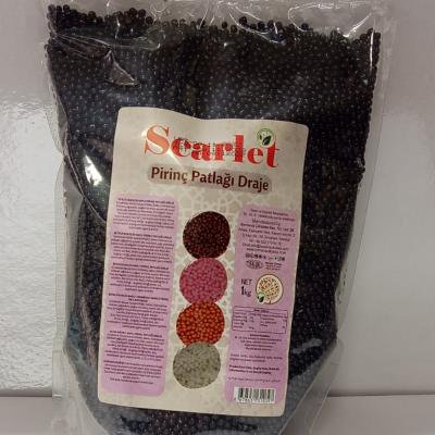 SCARLET PİRİNÇ PATLAĞI SİYAH