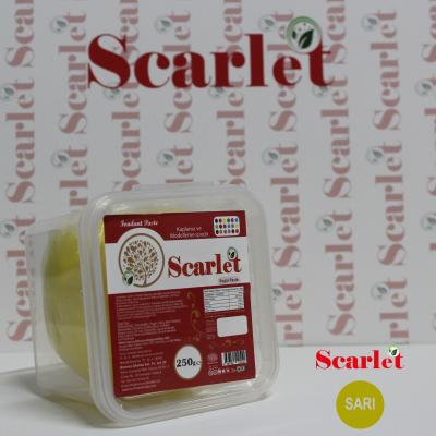 SCARLET SARI ŞEKER HAMURU (250 GR)