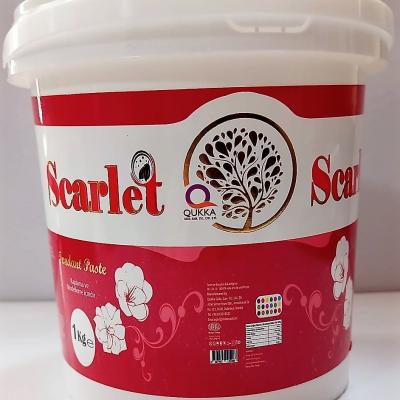 SCARLET TURKUAZ ŞEKER HAMURU (1 KG)