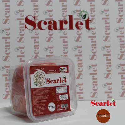 SCARLET TURUNCU ŞEKER HAMURU (250 GR)