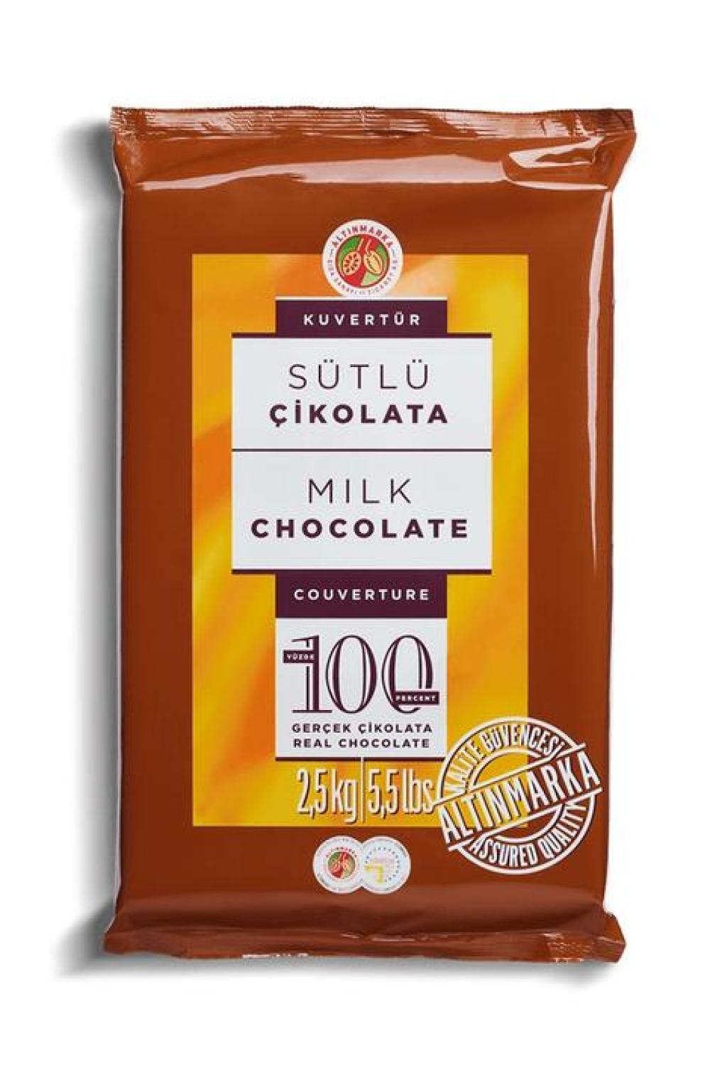 ALTINMARKA SÜTLÜ KUVERTÜR 2,5 KG