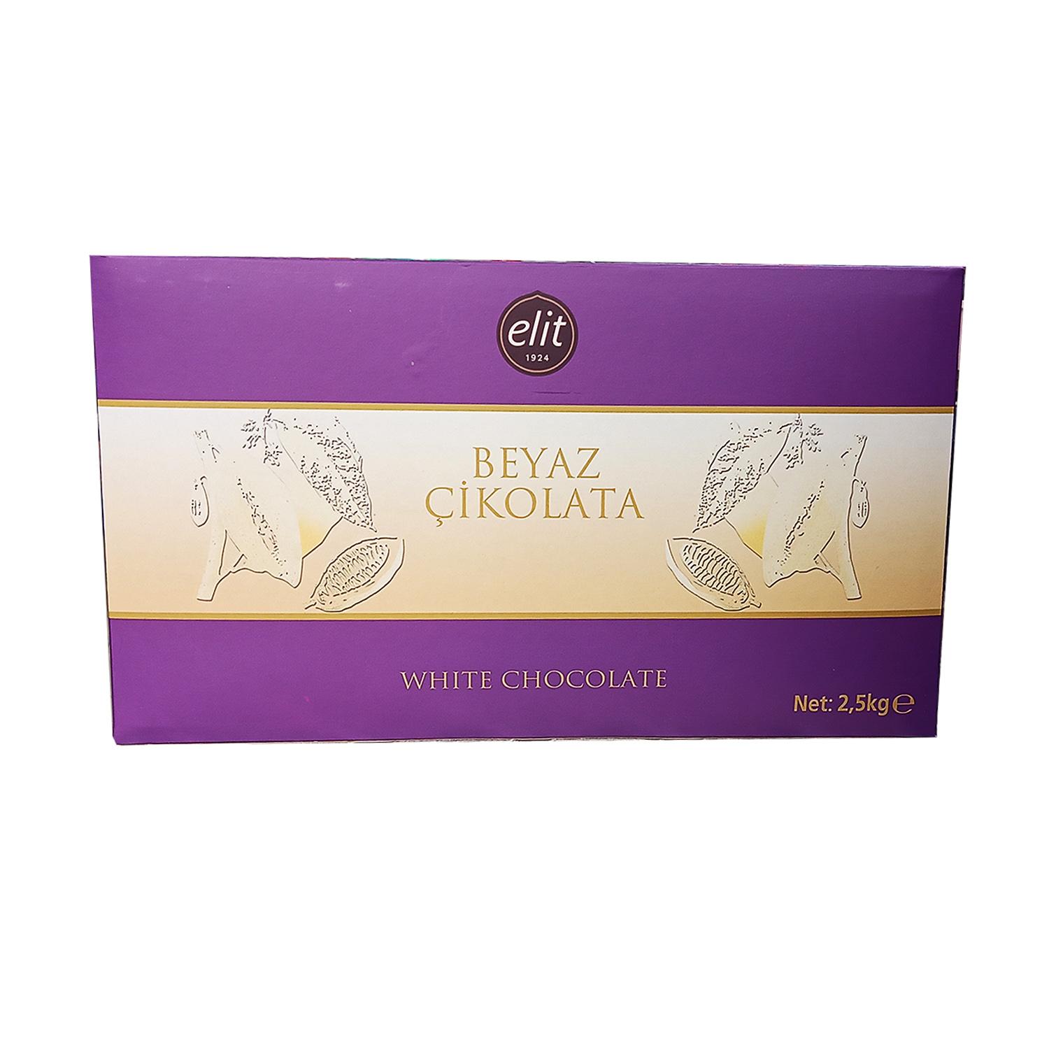 Elit Beyaz Kuvertür 2,5 Kg