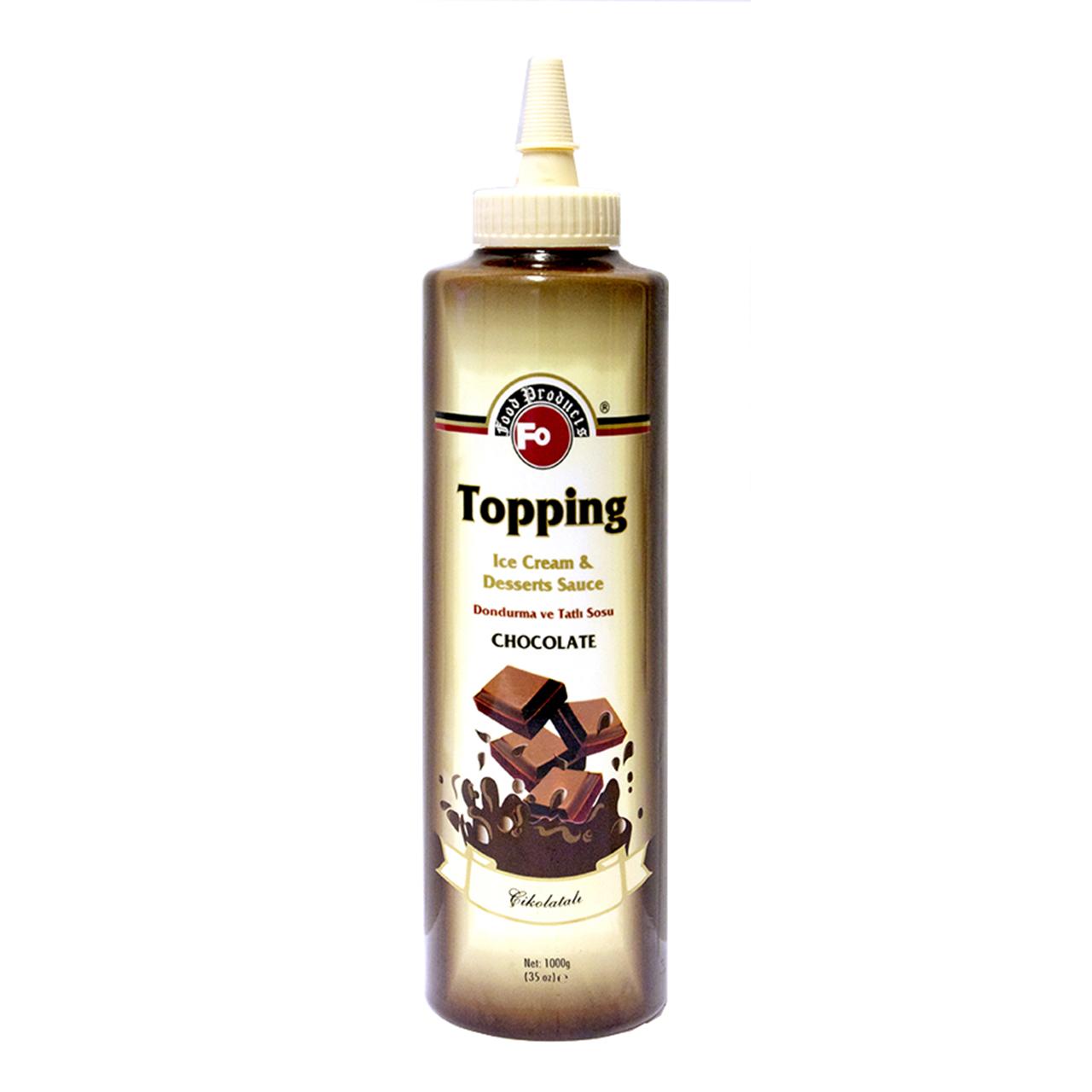 Fo Çikolatalı Topping (Dondurma Sosu) 1 kg