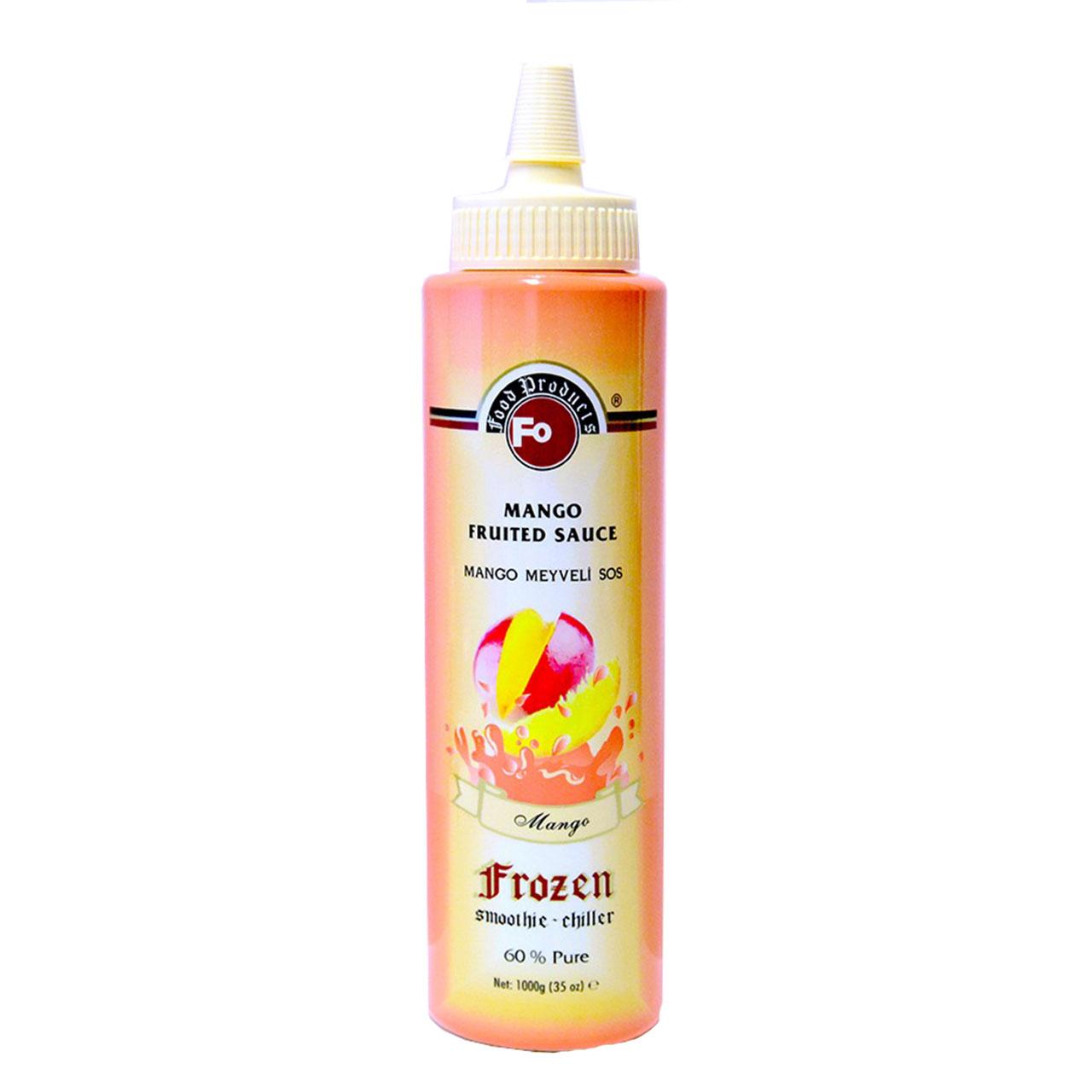 Fo Frozen Mango Meyveli Sos %60 Gerçek Meyve Püresi 1000 Gr