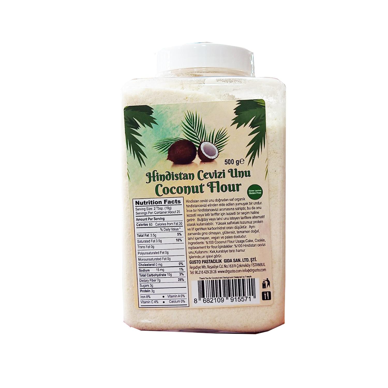 Hindistan Cevizi Unu 500 Gr