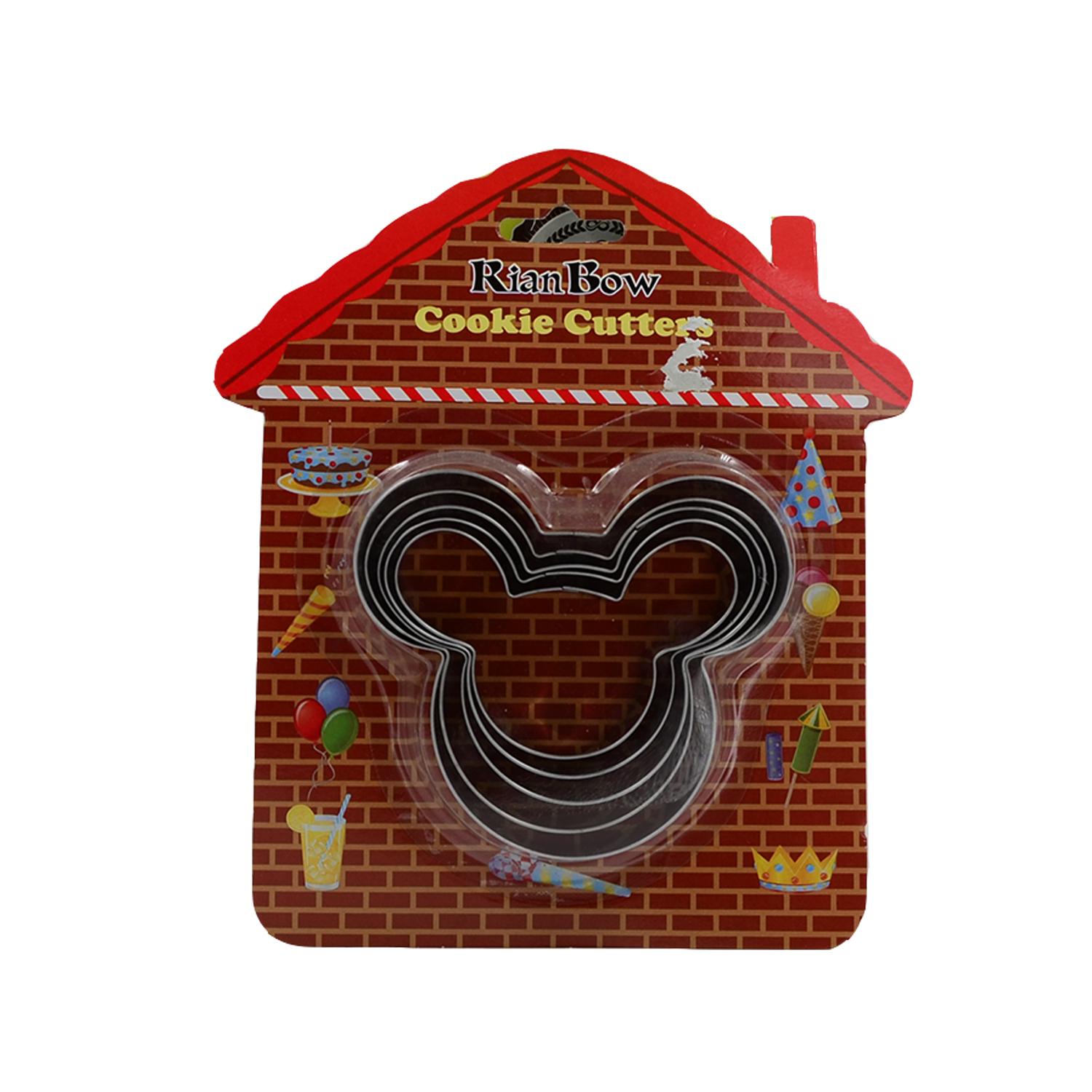 Mickey Mouse Kurabiye Kalıbı Set