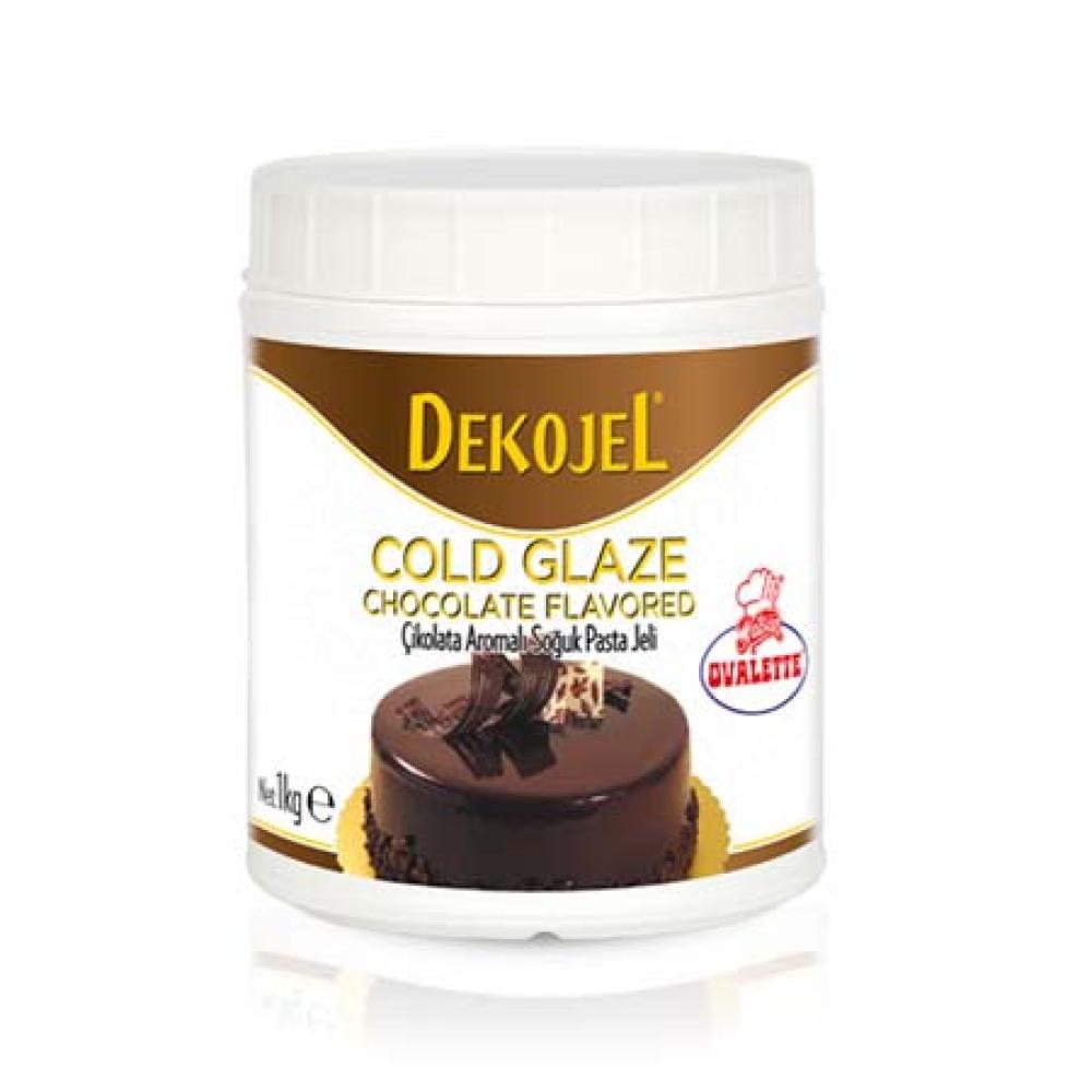OVALETTE ÇİKOLATALI SOĞUK PASTA JELİ 1 KG