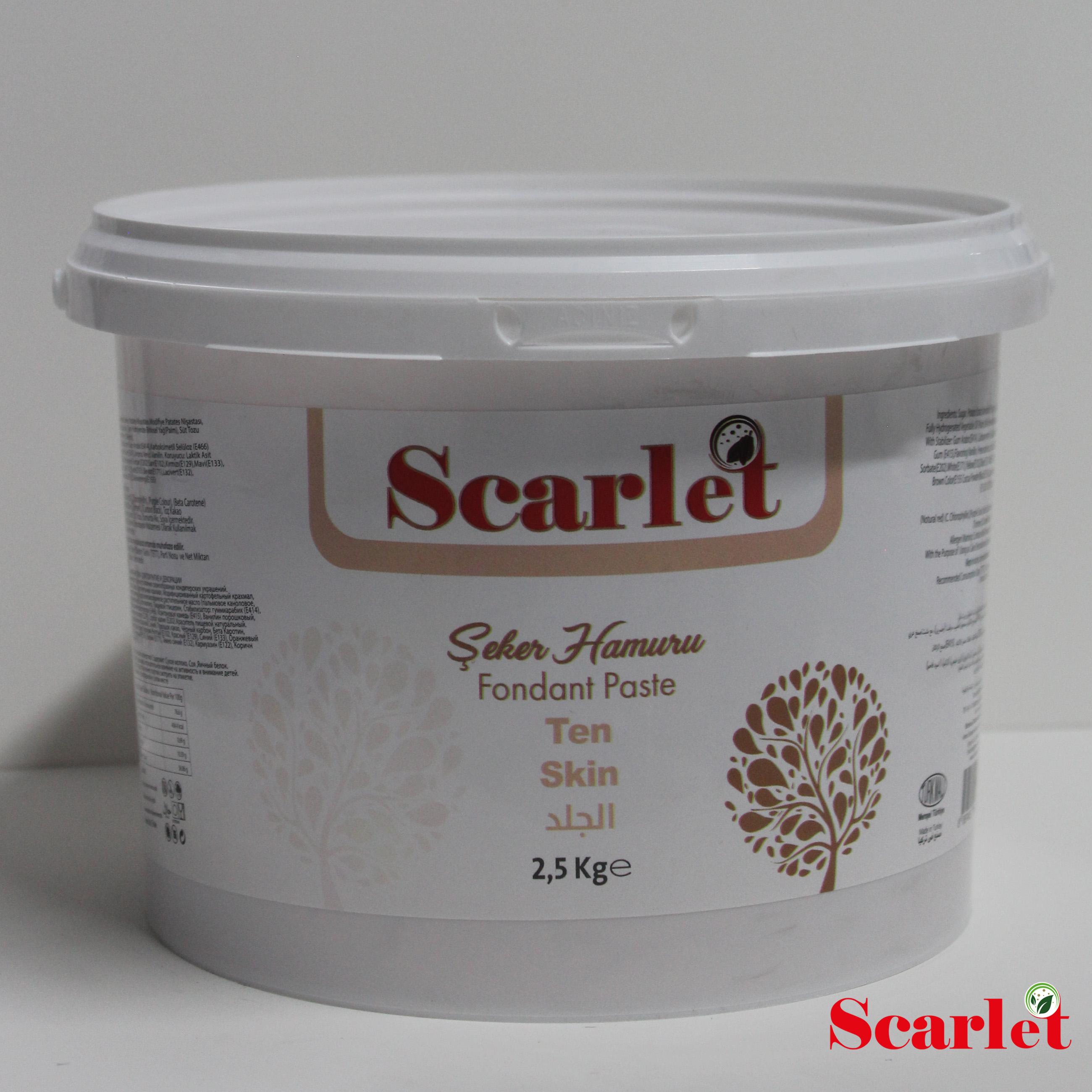 SCARLET TEN ŞEKER HAMURU ( 2,5 KG)