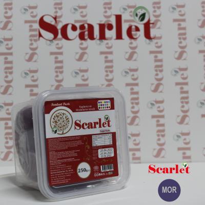 SCARLET MOR ŞEKER HAMURU (250 GR)