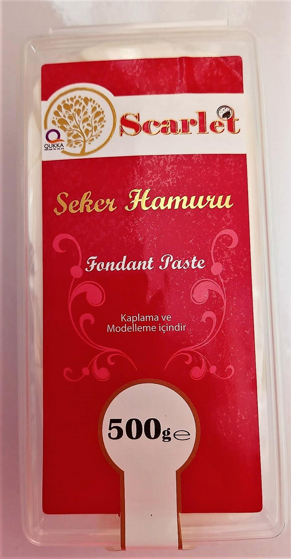 SCARLET SOMON ŞEKER HAMURU (500 GR)